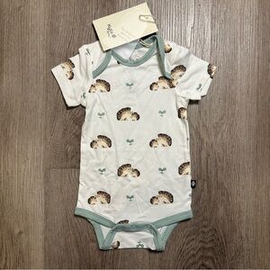 Kyte Baby Hedgehog Print One-Piece
